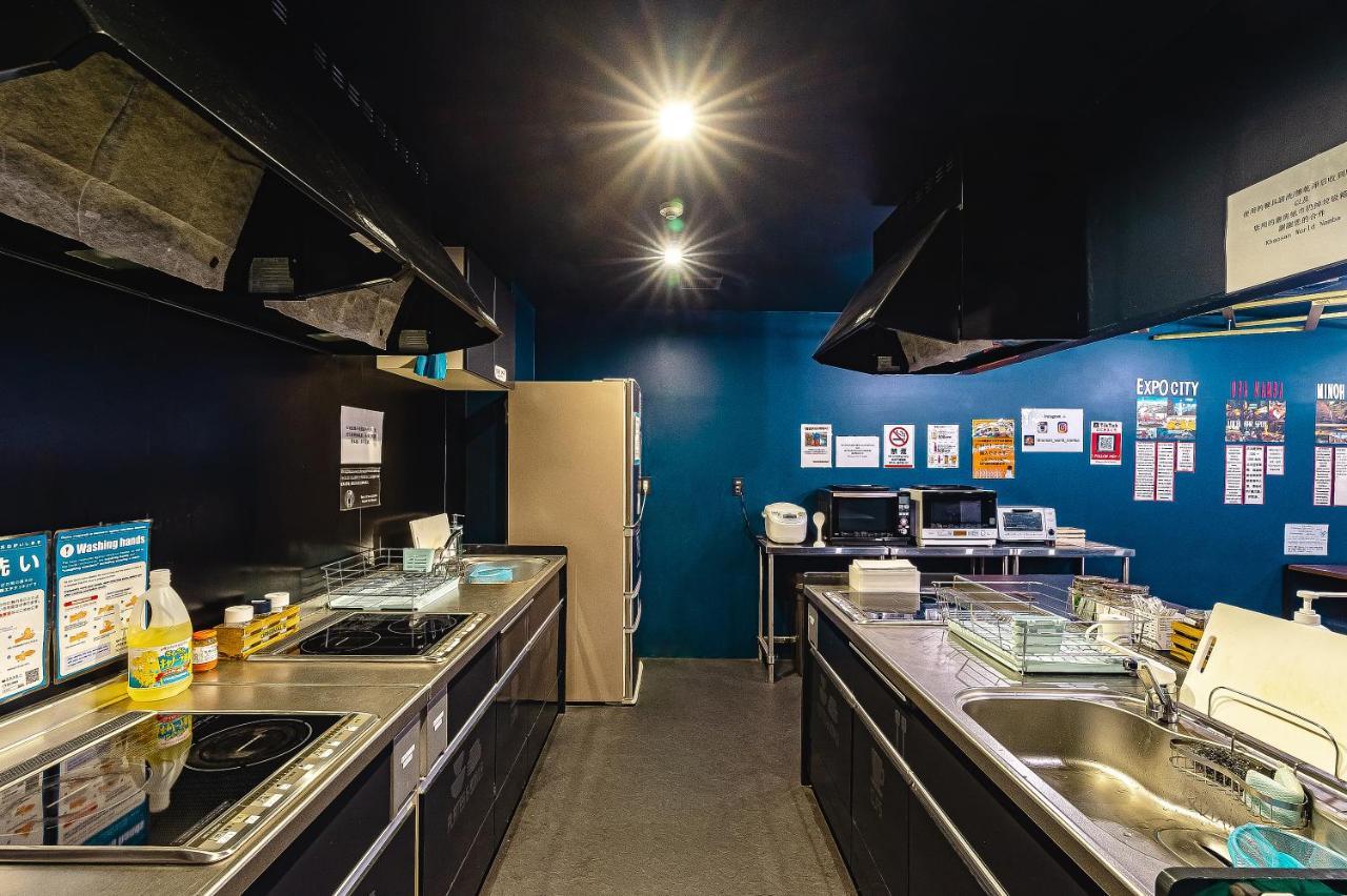 Khaosan World Namba Vandrehjem Osaka Eksteriør billede