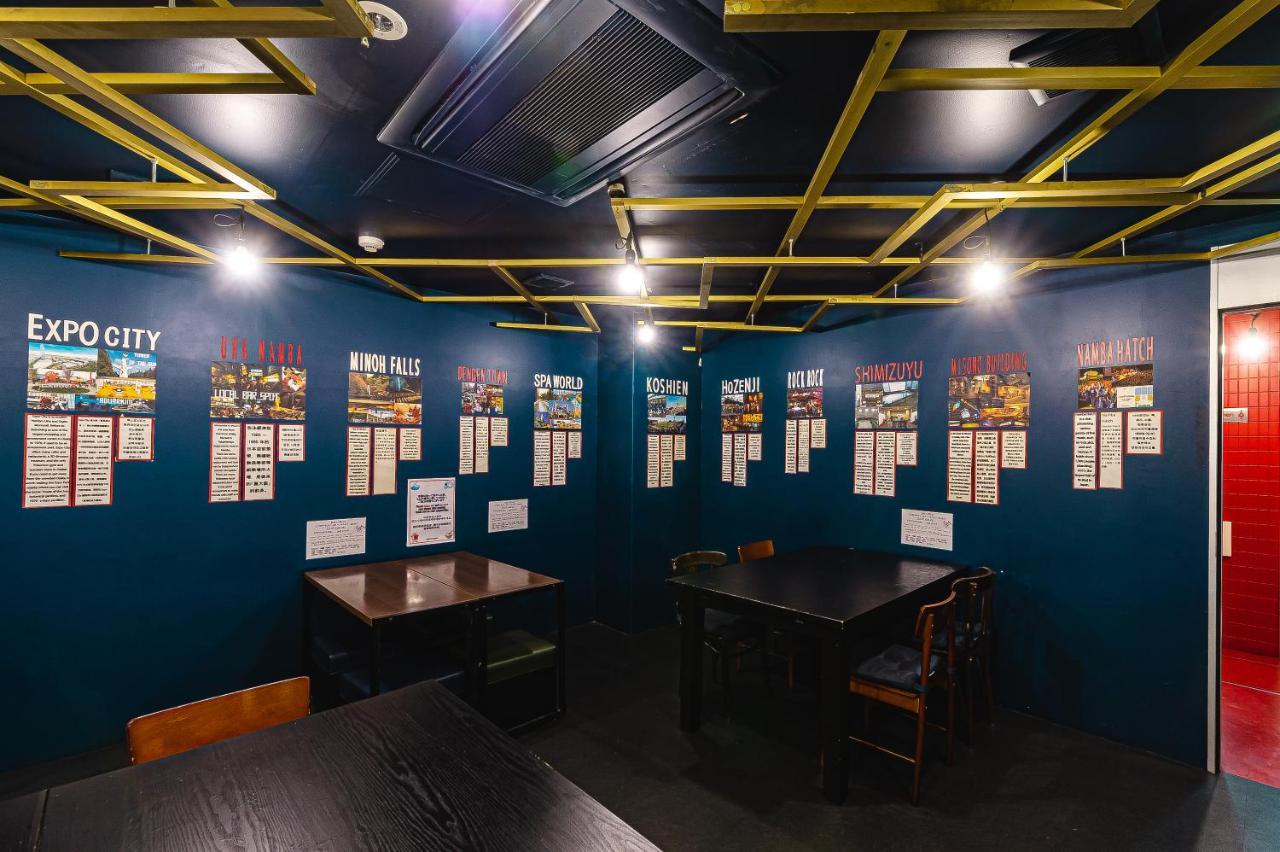 Khaosan World Namba Vandrehjem Osaka Eksteriør billede