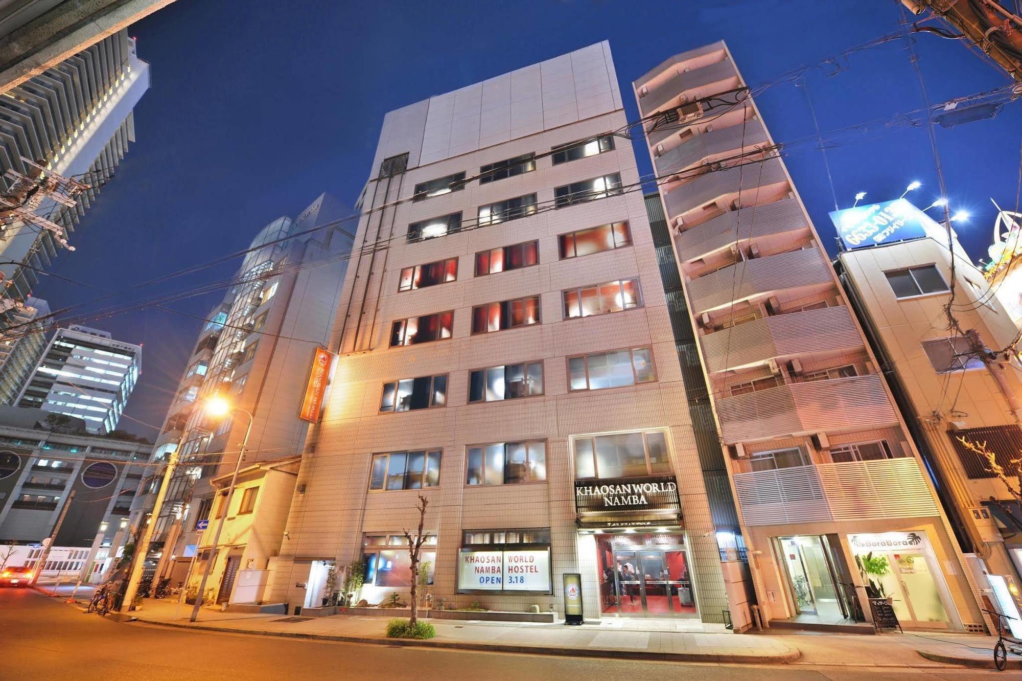 Khaosan World Namba Vandrehjem Osaka Eksteriør billede